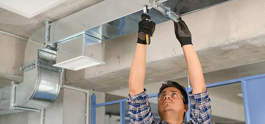 New Construction Duct Installation Hollywood