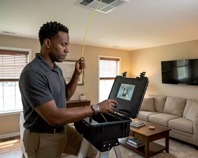 See Inside Your Ductwork Before Cleaning or Repair in Hollywood, FL